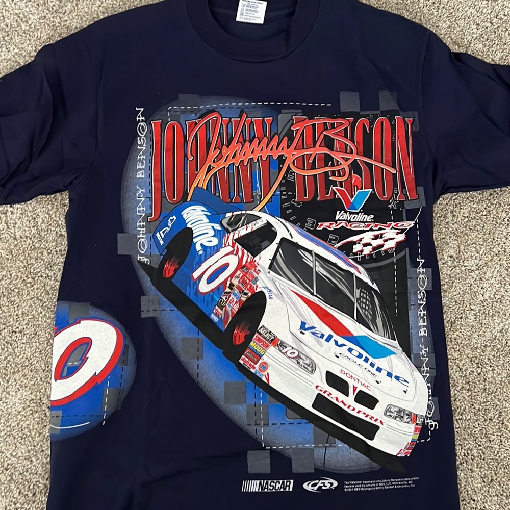 Johnny Benson nascar shirt